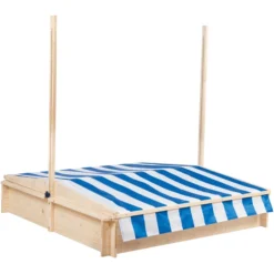 Beluga Zandbak Natuur Met Dak -Buiten Speelgoed Winkel beluga zandbak natuur met dak a306565 2