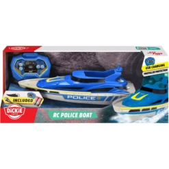 DICKIE RC Police Boot RTR -Buiten Speelgoed Winkel dickie rc police boot rtr a354656 3