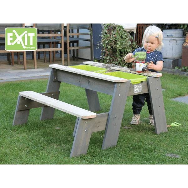 EXIT Aksent zand-, water- en picknicktafel (1 bankje) EXIT TOYS EXIT Aksent Zand-, Water- En Picknicktafel (1 Bankje) -Buiten Speelgoed Winkel exit aksent zand water en picknicktafel 1 bankje a248473 3