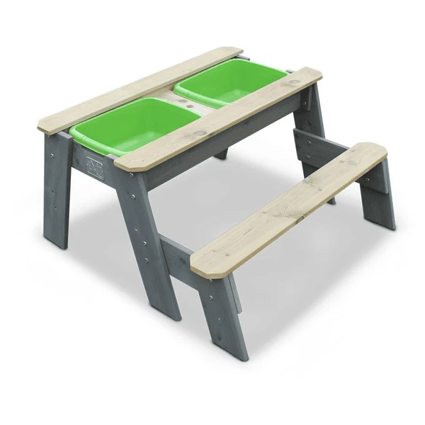 EXIT Aksent zand-, water- en picknicktafel (1 bankje) EXIT TOYS EXIT Aksent Zand-, Water- En Picknicktafel (1 Bankje) -Buiten Speelgoed Winkel exit aksent zand water en picknicktafel 1 bankje a248473