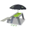 EXIT TOYS EXIT Aksent Zand-, Water- En Picknicktafel (1 Bankje) Met Parasol En Tuingereedschap