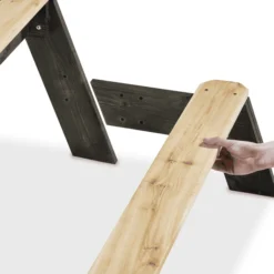 EXIT TOYS EXIT Aksent Zand-, Water- En Picknicktafel (1 Bankje) Met Parasol En Tuingereedschap -Buiten Speelgoed Winkel exit aksent zand water en picknicktafel 1 bankje met parasol en tuingereedschap a248476 4