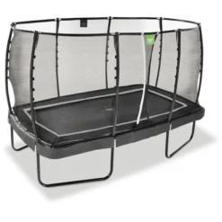 EXIT TOYS EXIT Allure Premium Trampoline 214x366cm - Zwart -Buiten Speelgoed Winkel exit allure premium trampoline 214x366cm zwart a337416 2