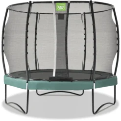 EXIT TOYS EXIT Allure Premium Trampoline ø305cm - Groen -Buiten Speelgoed Winkel exit allure premium trampoline o305cm groen a337388 4