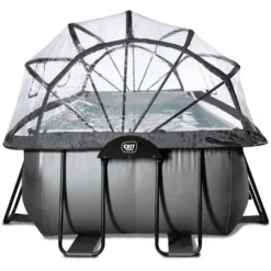 EXIT TOYS EXIT Black Leather Zwembad 400x200x100cm Met Sand Filterpomp En Deksel En Warmtepomp - Zwart 3 EXIT TOYS EXIT Black Leather Zwembad 400x200x100cm Met Sand Filterpomp En Deksel En Warmtepomp - Zwart -Buiten Speelgoed Winkel exit black leather zwembad 400x200x100cm met sand filterpomp en deksel en warmtepomp zwart a337755 3