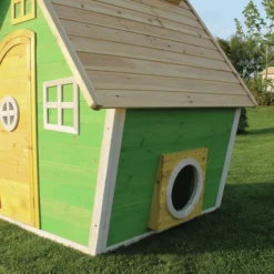 EXIT TOYS EXIT Fantasia 100 Houten Speelhuis - Groen -Buiten Speelgoed Winkel exit fantasia 100 houten speelhuis groen a248271 3