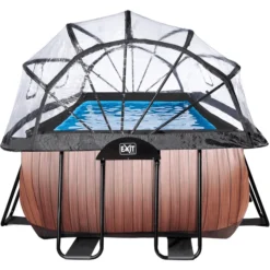 EXIT TOYS EXIT Frame Pool 4x2x1,22m (12v Sand Filter)- Houtoptiek + Zonnedak 3 EXIT TOYS EXIT Frame Pool 4x2x1,22m (12v Sand Filter)- Houtoptiek + Zonnedak -Buiten Speelgoed Winkel exit frame pool 4x2x1 22m 12v sand filter houtoptiek zonnedak a305965 3