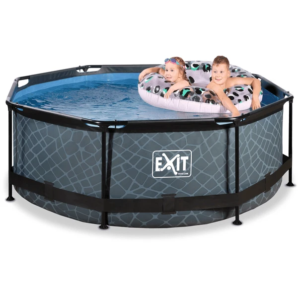 EXIT Frame Pool ø244x76cm - GrijsEXIT PeakPro ø10ft Zwart EXIT TOYS EXIT Frame Pool ø244x76cm - GrijsEXIT PeakPro ø10ft Zwart -Buiten Speelgoed Winkel exit frame pool o244x76cm grijsexit peakpro o10ft zwart a305861 4