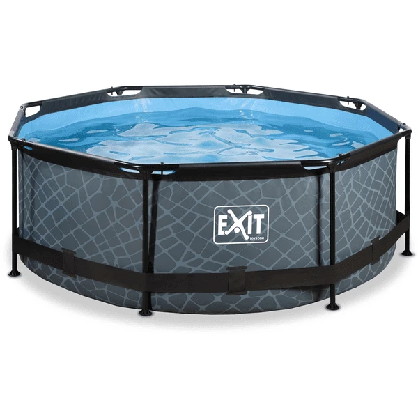 EXIT Frame Pool ø244x76cm - GrijsEXIT PeakPro ø10ft Zwart EXIT TOYS EXIT Frame Pool ø244x76cm - GrijsEXIT PeakPro ø10ft Zwart -Buiten Speelgoed Winkel exit frame pool o244x76cm grijsexit peakpro o10ft zwart a305861