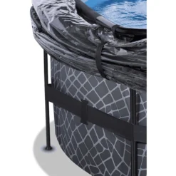 EXIT TOYS EXIT Frame Pool ø488x122cm (12v Sand Filter) - Grijs + Zonnedak + Warmtepomp 4 EXIT TOYS EXIT Frame Pool ø488x122cm (12v Sand Filter) - Grijs + Zonnedak + Warmtepomp -Buiten Speelgoed Winkel exit frame pool o488x122cm 12v sand filter grijs zonnedak warmtepomp a305968 4