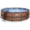 EXIT TOYS EXIT Frame Pool ø488x122cm (12v Sand Filter) - Houtlook