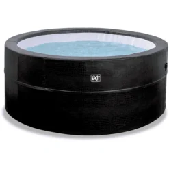 EXIT TOYS EXIT Leather Premium Whirlpool ø 184 X 73 Cm - Zwart