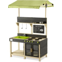 EXIT TOYS EXIT Yummy 300 Houten Buitenkeuken - Naturel -Buiten Speelgoed Winkel exit yummy 300 houten buitenkeuken naturel a265527 2