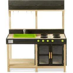 EXIT TOYS EXIT Yummy 300 Houten Buitenkeuken - Naturel -Buiten Speelgoed Winkel exit yummy 300 houten buitenkeuken naturel a265527 4