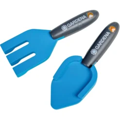 Gardena Houten Hark & Houten Schep Ca. 17 Cm -Buiten Speelgoed Winkel gardena houten hark amp houten schep ca 17 cm a357743 2