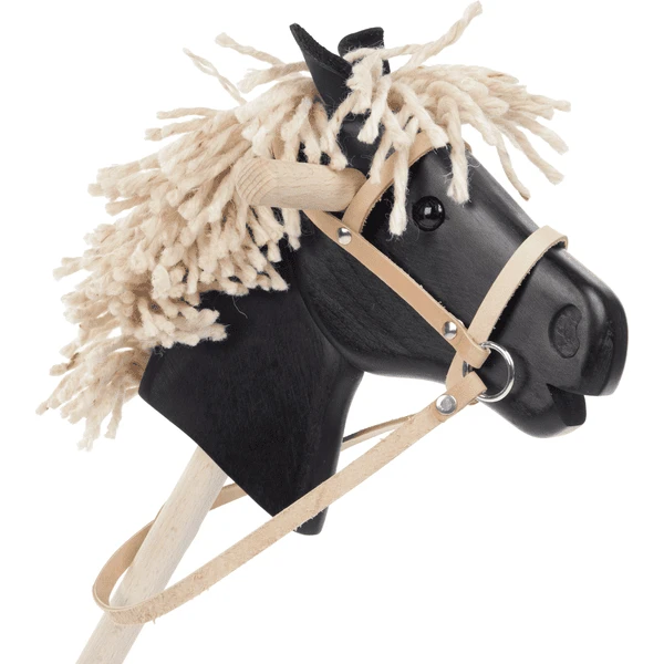 Helga Kreft "Hobby Horse Black" Helga Kreft "Hobby Horse Black" -Buiten Speelgoed Winkel helga kreft hobby horse black a276850 1