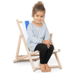 John® Kinderfauteuil Blauw/wit -Buiten Speelgoed Winkel john kinderfauteuil blauw wit a409432 3