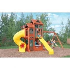 Kidkraft® Canyon Ridge Klimrek / Schommelset -Buiten Speelgoed Winkel kidkraft canyon ridge klimrek schommelset a265868 4