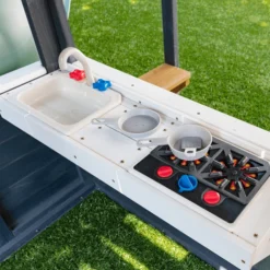 Kidkraft ® Speelhuisje Gezellig Ontsnappen Navy -Buiten Speelgoed Winkel kidkraft speelhuisje gezellig ontsnappen navy a369048 4