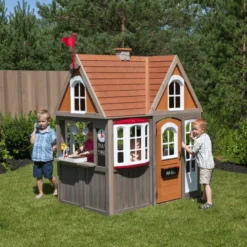 Kidkraft® Tuinspeelhuis Greystone Cottage -Buiten Speelgoed Winkel kidkraft tuinspeelhuis greystone cottage a250803 2