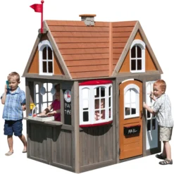 Kidkraft® Tuinspeelhuis Greystone Cottage -Buiten Speelgoed Winkel kidkraft tuinspeelhuis greystone cottage a250803 3