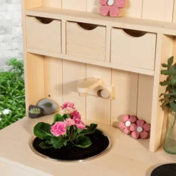 MUDDY BUDDY Buitenspeelkeuken "Explorer" Naturel -Buiten Speelgoed Winkel muddy buddy buitenspeelkeuken explorer naturel a412339 2