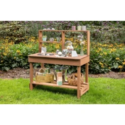 MUDDY BUDDY Speelkeuken Voor Buiten "Mud Starter" Cacaobruin -Buiten Speelgoed Winkel muddy buddy speelkeuken voor buiten mud starter cacaobruin a412396 3