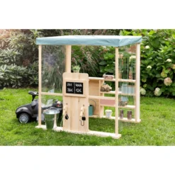 MUDDY BUDDY Speelwinkel Tankstation Voor Buiten "Bubble Catcher" Naturel - Saliegroen -Buiten Speelgoed Winkel muddy buddy speelwinkel tankstation voor buiten bubble catcher naturel saliegroen a412377 3