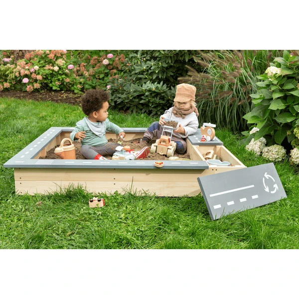 MUDDY BUDDY Zandbak "Beach Rebel" naturel lavagrijs MUDDY BUDDY Zandbak "Beach Rebel" Naturel Lavagrijs -Buiten Speelgoed Winkel muddy buddy zandbak beach rebel naturel lavagrijs a412354 1