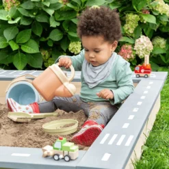 MUDDY BUDDY Zandbak "Beach Rebel" Naturel Lavagrijs 3 MUDDY BUDDY Zandbak "Beach Rebel" Naturel Lavagrijs -Buiten Speelgoed Winkel muddy buddy zandbak beach rebel naturel lavagrijs a412354 3