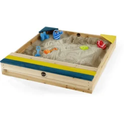 Plum® Zandbak Met Opberggedeelte -Buiten Speelgoed Winkel plum zandbak met opberggedeelte a243577 2