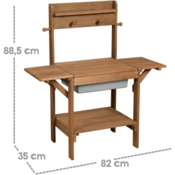 Roba Speelkeuken Outdoor Midi Bruin -Buiten Speelgoed Winkel roba speelkeuken outdoor midi bruin a284398 2