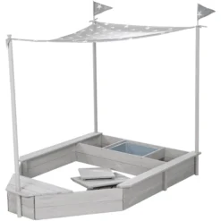 Roba Zandbak Schip Incl. Zonneluifel 2 Roba Zandbak Schip Incl. Zonneluifel -Buiten Speelgoed Winkel roba zandbak schip incl zonneluifel a284395 2