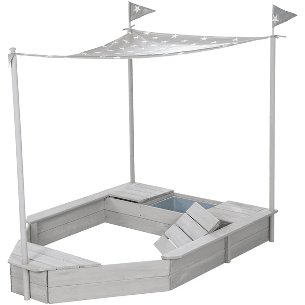 roba Zandbak schip incl. zonneluifel Roba Zandbak Schip Incl. Zonneluifel -Buiten Speelgoed Winkel roba zandbak schip incl zonneluifel a284395 3