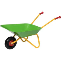 ROLLY TOYS Rolly Metalen Kruiwagen, Groen 271801 -Buiten Speelgoed Winkel rolly toys rolly metalen kruiwagen groen 271801 a167113 1