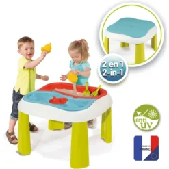 Smoby Zand - En Waterspeeltafel -Buiten Speelgoed Winkel smoby zand en waterspeeltafel a342294 2