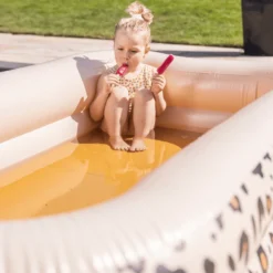 SWIM ESSENTIALS Swim Essential S Opblaasbaar Zwembad Panter Print Beige -Buiten Speelgoed Winkel swim essential s opblaasbaar zwembad panter print beige a359634 2