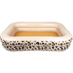 SWIM ESSENTIALS Swim Essential S Opblaasbaar Zwembad Panter Print Beige