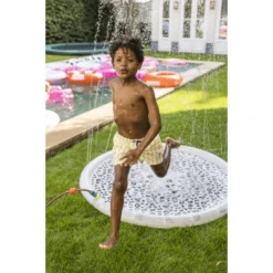 SWIM ESSENTIALS Swim Essential S Sprinkler Mat Leopard Beige -Buiten Speelgoed Winkel swim essential s sprinkler mat leopard beige a384601 1